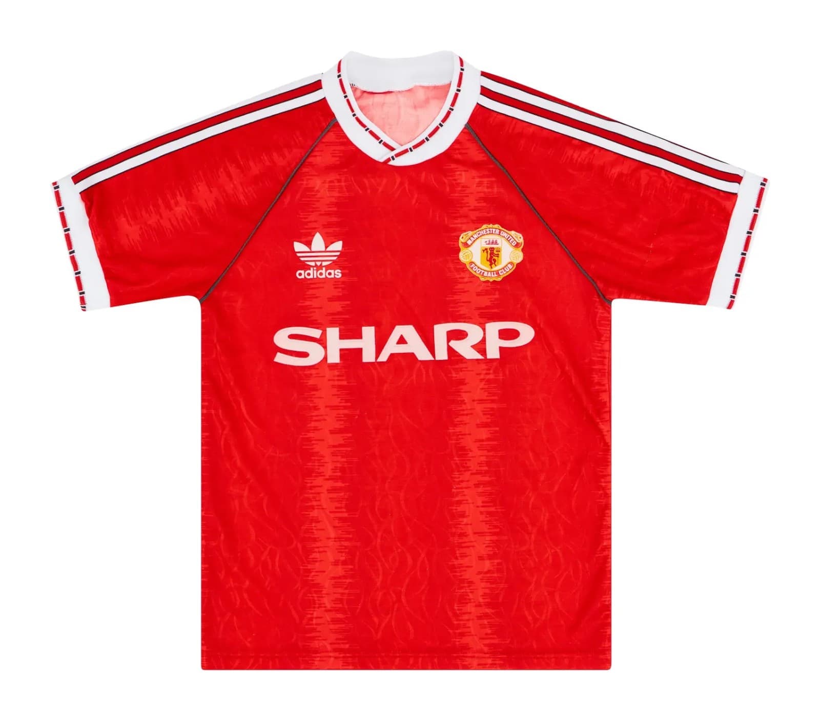 Manchester United 1990-1992 home kit — front