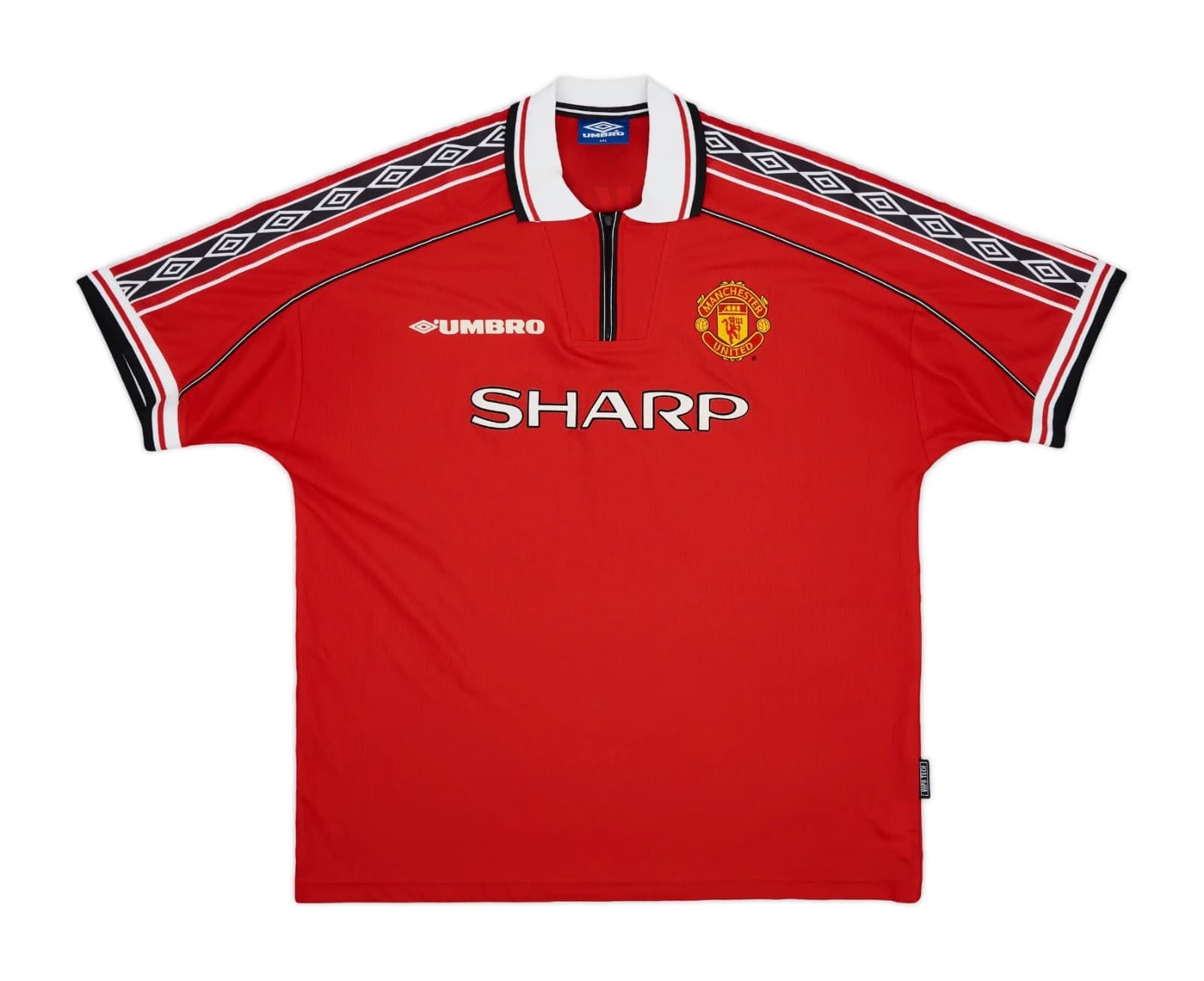 Manchester United 1998-1999 home kit — front