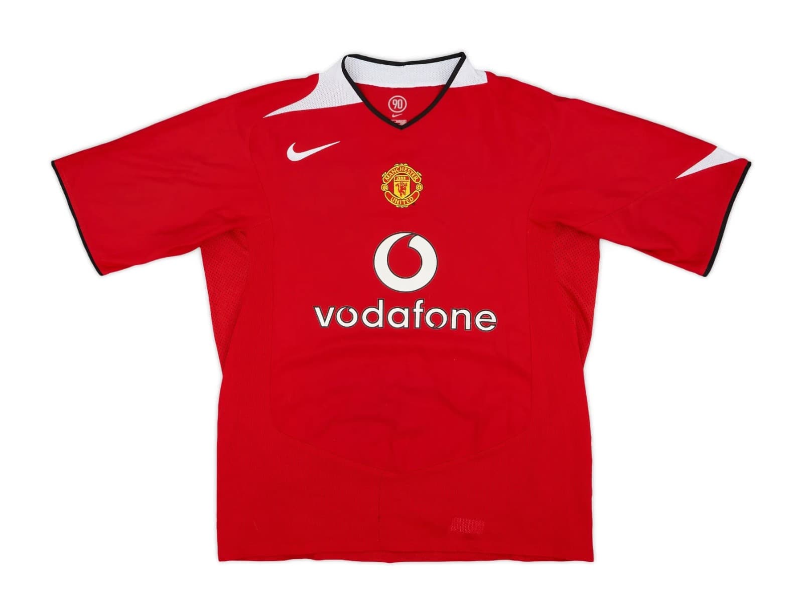 Manchester United 2005-2006 home kit — front