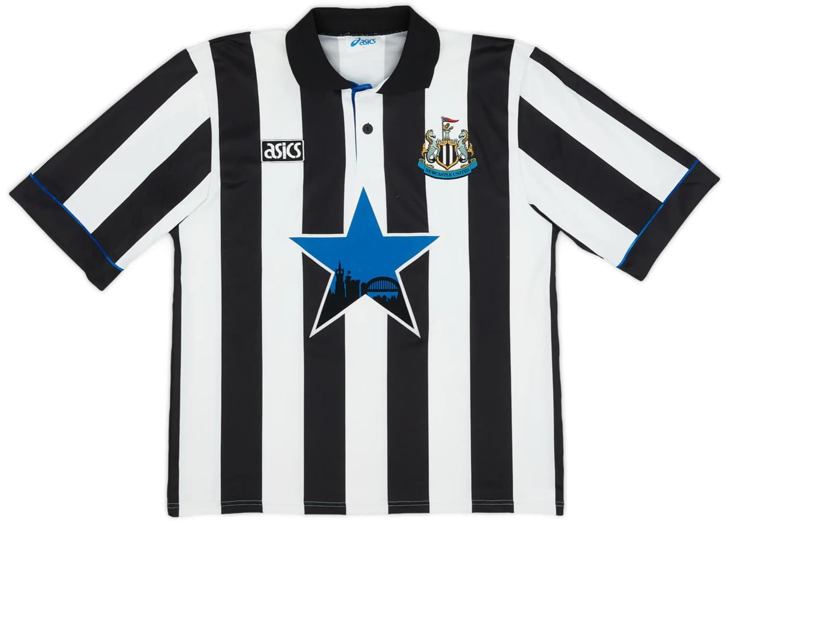 Newcastle United 1993-1995 home kit — front