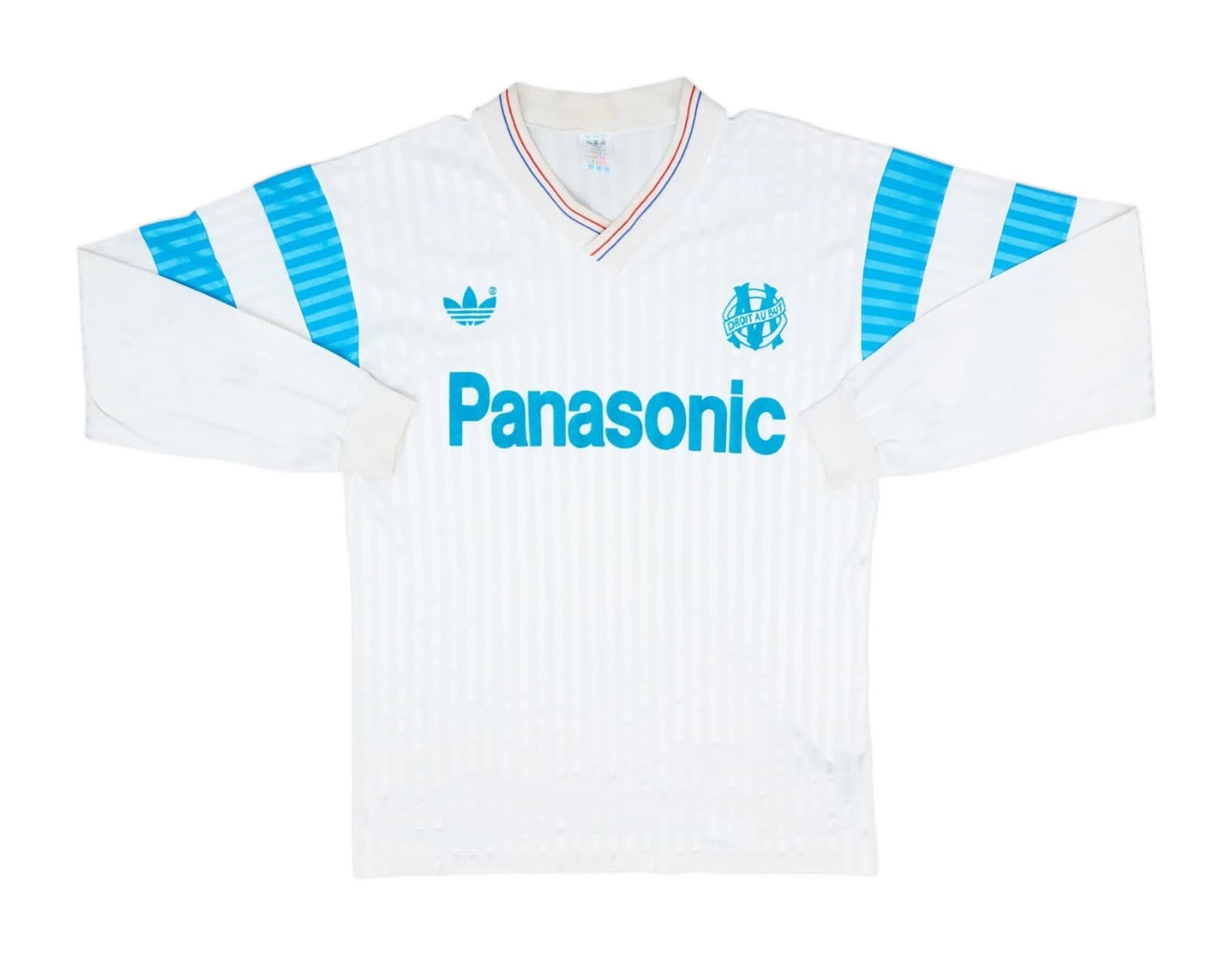 Olympique Marseille 1990-1991 home kit — front