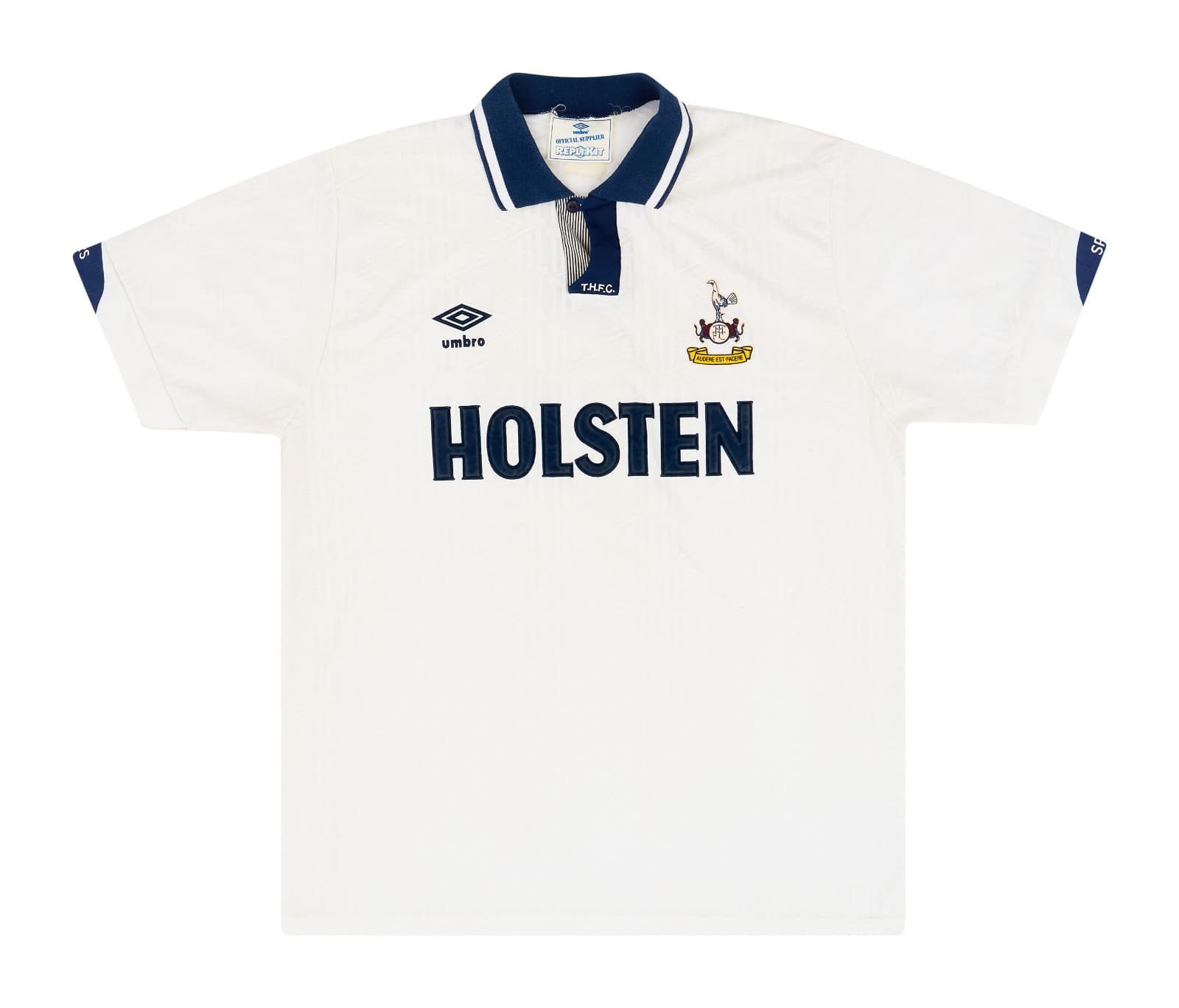 Tottenham Hotspur 1991-1993 home kit — front