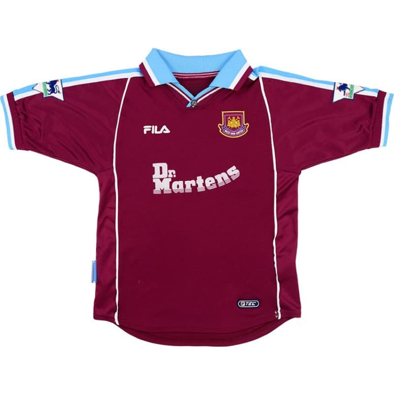 West Ham United 1999-2000 home kit — front